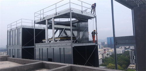 冷卻水塔是怎樣進(jìn)行工作的(冷卻水塔怎么降噪音)